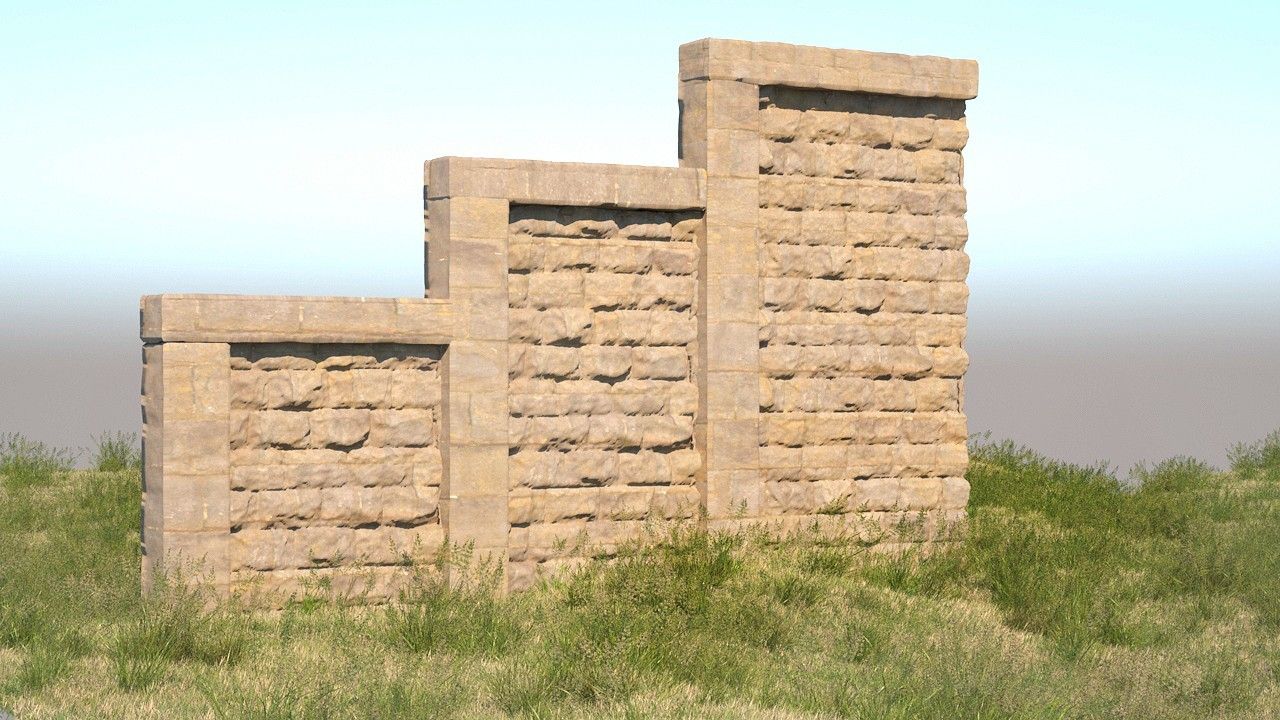 Download free STL file Stone Walls and Tunnel D1 • 3D printable model